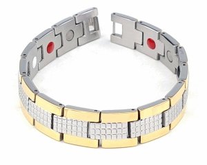 ARMBAND GOLD CELEBRITY EDELSTAHL