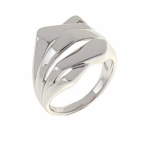 Goldring 17,30 mm. vergoldete Verlobung Xuping