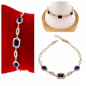 gold bracelet for a gold-plated leg