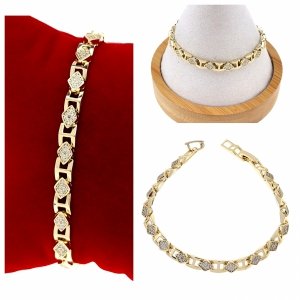 gold-plated 18k gold bracelet