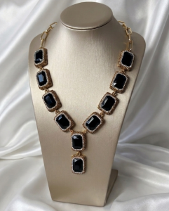 GOLD CHAIN NECKLACE celebrity STAINLESS STEEL