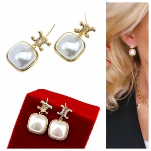 gold plated earrings with exclusive cubic zirconia