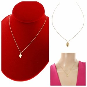 GOLD CHAIN NECKLACE celebrity STAINLESS STEEL