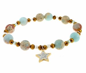 Bracelet Crystals Celebrity Surgical Steel