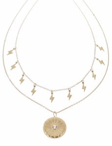 GOLD CHAIN NECKLACE celebrity STAINLESS STEEL