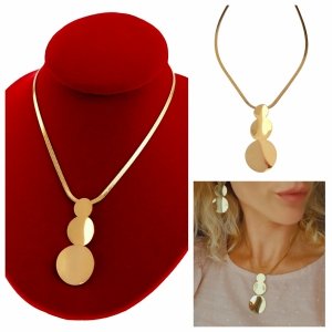 GOLD CHAIN NECKLACE celebrity STAINLESS STEEL
