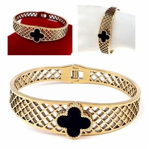 BRACELET GOLD CELEBRITY STAINLESS STEEL