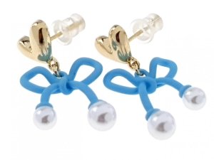 Earrings summer neon hanging
