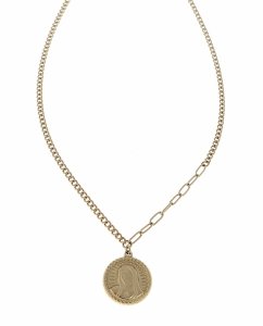 GOLD CHAIN NECKLACE celebrity STAINLESS STEEL