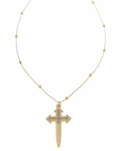 GOLD CHAIN NECKLACE celebrity STAINLESS STEEL