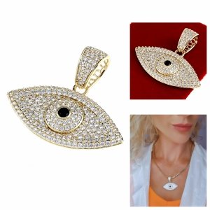gold pendant 18k shiny xuping