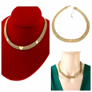 GOLD CHAIN NECKLACE celebrity STAINLESS STEEL