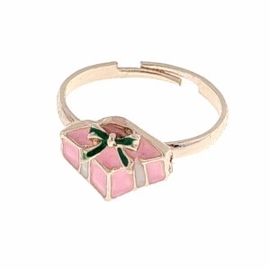 gold ring 17,60mm. gold-plated engagement xuping