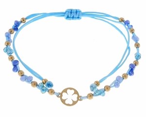 GOLD BRACELET STAINLESS STEEL STRING