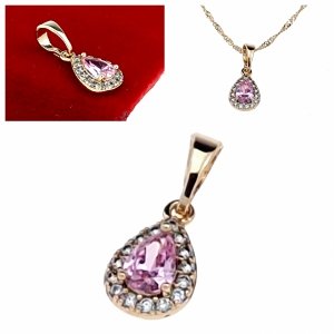 gold pendant 18k shiny xuping