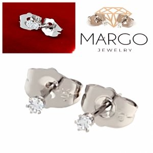 gold plated earrings with exclusive cubic zirconia