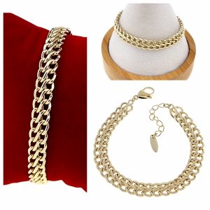 gold-plated 18k gold bracelet 