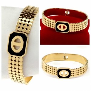 BRACELET GOLD CELEBRITY STAINLESS STEEL
