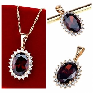 gold pendant 18k shiny xuping