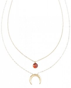 GOLD CHAIN NECKLACE celebrity STAINLESS STEEL
