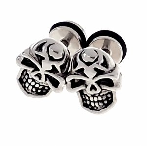 gold earrings made of stainless steel