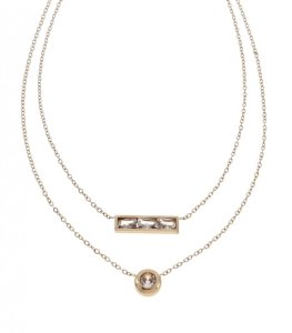GOLD CHAIN NECKLACE celebrity STAINLESS STEEL