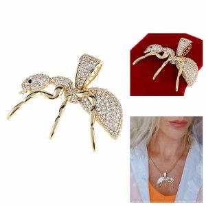 gold pendant 18k shiny xuping