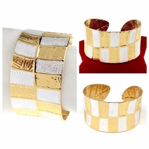 BRACELET GOLD CELEBRITY STAINLESS STEEL