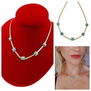 GOLD CHAIN NECKLACE celebrity STAINLESS STEEL