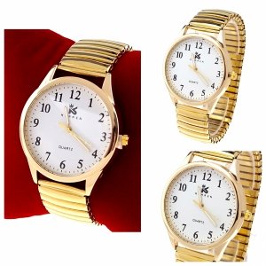GRANDMA'S WATCH GOLD LARGE NUMBERS ON THE ERASER 
