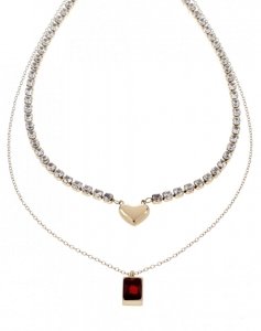 GOLD CHAIN NECKLACE celebrity STAINLESS STEEL