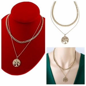 GOLD CHAIN NECKLACE celebrity STAINLESS STEEL