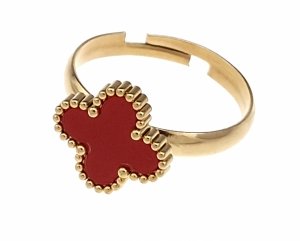 ring 18,30mm gold stainless steel