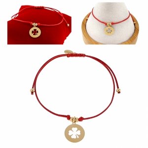 GOLD BRACELET STAINLESS STEEL STRING