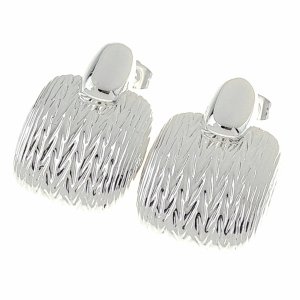 gold plated earrings with exclusive cubic zirconia