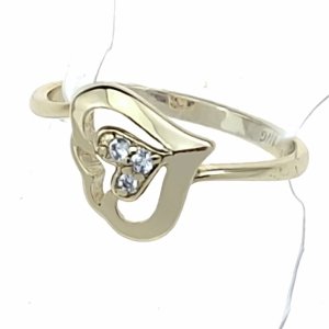 ring 18,30mm gold stainless steel