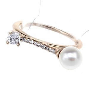 ring 18,30mm gold stainless steel