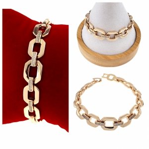 gold-plated 18k gold bracelet