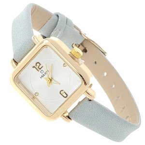 exclusive women's gold watch leather strap