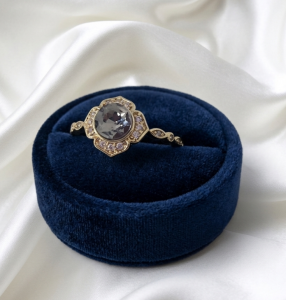 ring 18,30mm gold stainless steel