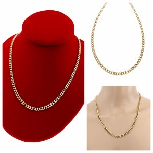GOLD CHAIN NECKLACE celebrity STAINLESS STEEL