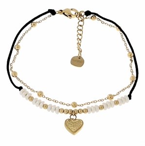 BRACELET GOLD CELEBRITY STAINLESS STEEL