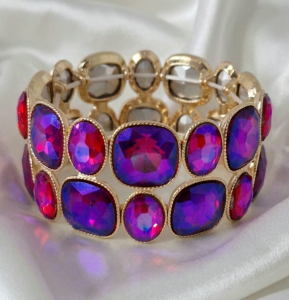 Bracelet Crystals Celebrity Surgical Steel