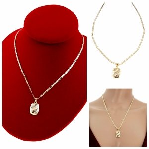 Gold Chain Celebrity Gold Plated Necklace 14K XUPING