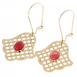 EARRINGS SILVER STAINLESS STEEL CELEBRITY