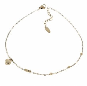 BRACELET GOLD CELEBRITY STAINLESS STEEL