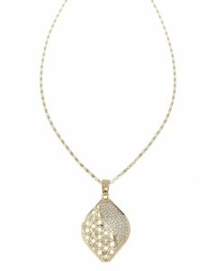 530d Złoty łańcuszek naszyjnik 50cm pozłacany 14k 