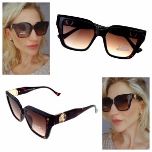 ok28 Damskie okulary przeciwsłoneczne muchy ozdobne UV400