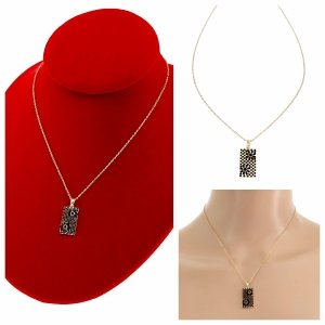 2507c Złoty łańcuszek naszyjnik 39+5 stal chirurgiczna 316L Viki lady kwiatki 