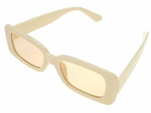 4975  Damskie okulary przeciwsłoneczne prostokątne ozdobne